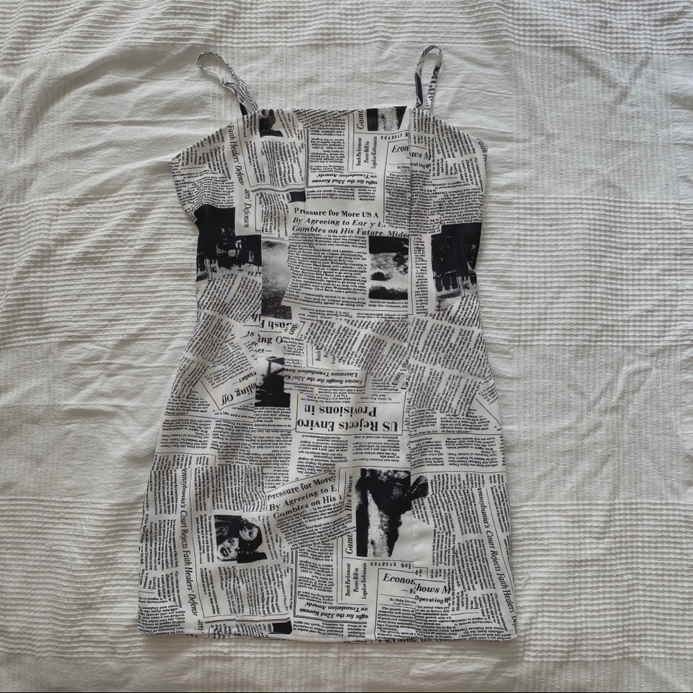 Superdown Letitia Printed Mini Dress